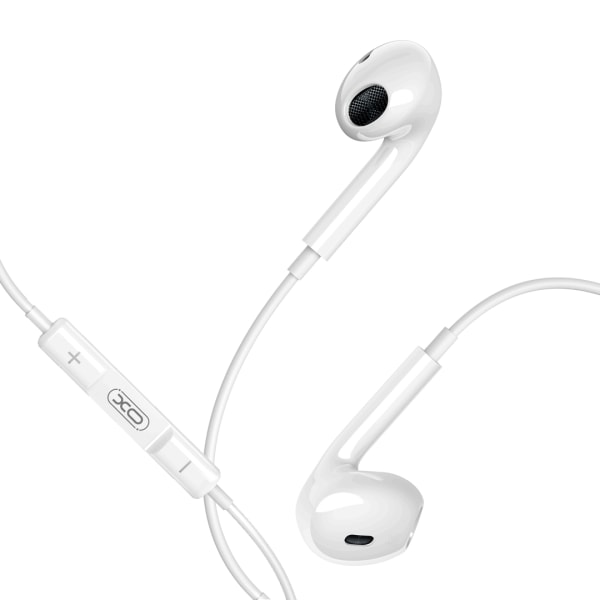USB-C / TYP-C Kontakt In-Ear Hörlurar med Mikrofon Samsung /Andr Vit