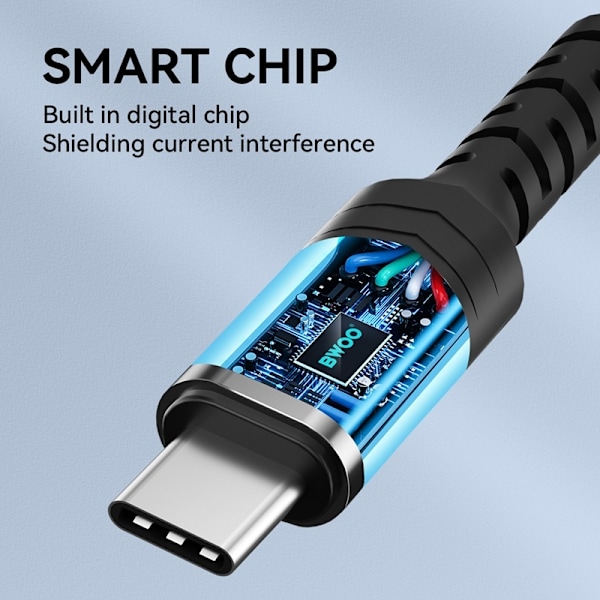 USB-C till 3.5mm Audio Adapter Samsung/Andriod, iPhone 15/16 Mobiler - Svart Svart