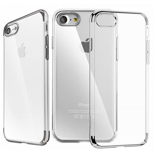 iPhone 6 Plus / 6s Plus - Läpinäkyvä 1,8 mm ohut kansi Transparent