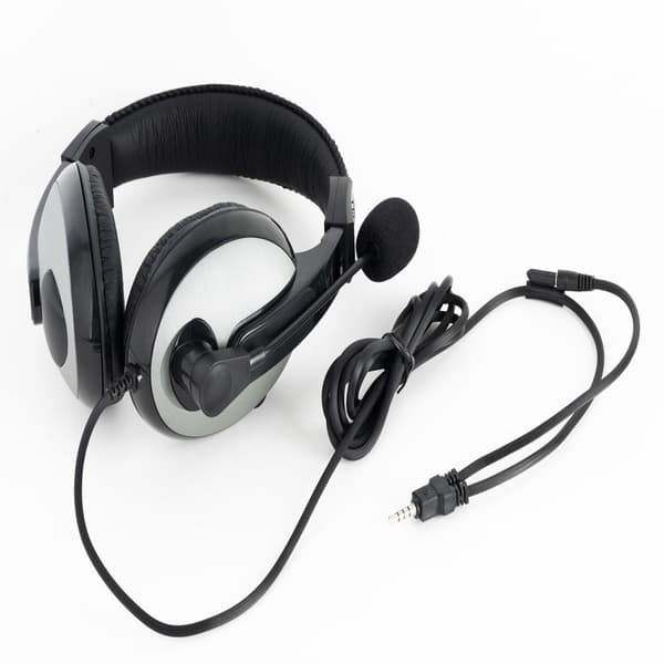 HAVIT Stereolyd 40mm Kablede hovedtelefoner med mikrofon - Sort Stonegrey