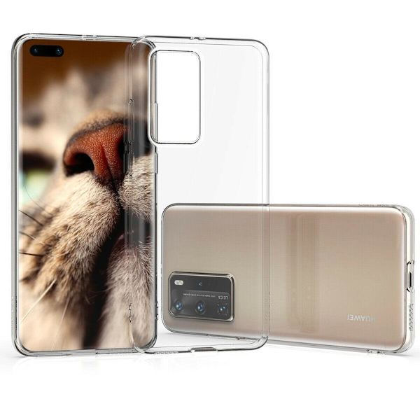 Huawei P40 Pro - 3MK Clear TPU Mjuk Skal - Transparent Transparent