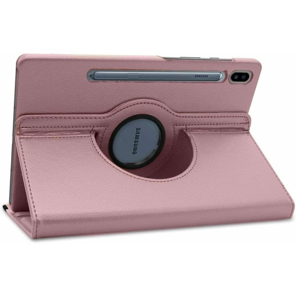 Samsung Galaxy Tab S8 Ultra 14,6" - Etui 360° Roterbart Pink Gul PinkGold