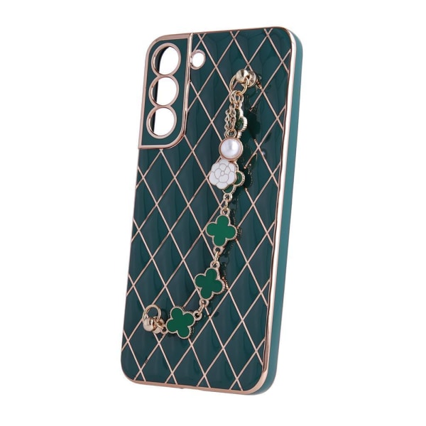 Samsung Galaxy S21 / S21 5G - Elegant Glamour Mjuk Skal Green