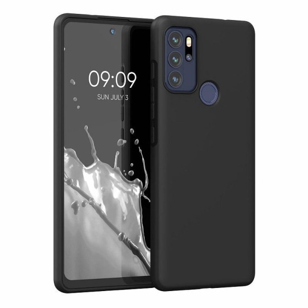 Motorola Moto G60s / G60 - Matt TPU blødt cover - Sort Black