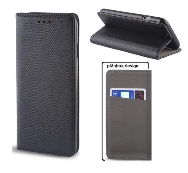 OnePlus 11 5G - Smart Magnet Flip Case Mobilplånbok - Svart Black