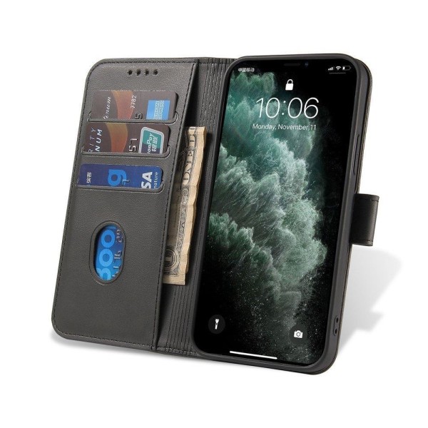 Motorola Moto G53 / G13 / G23 Smart Classic -mobiililompakko, musta Black