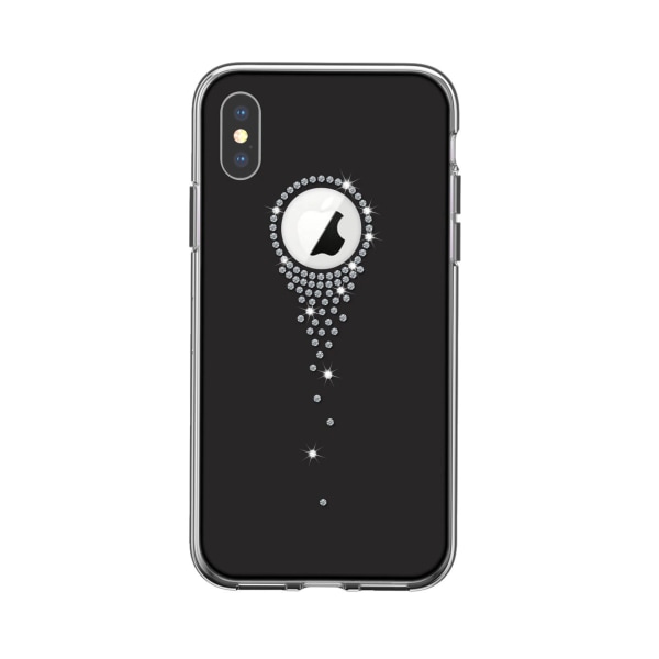 iPhone XS Max - DEVIA Angel Tears Series Cover - Sort Transparent