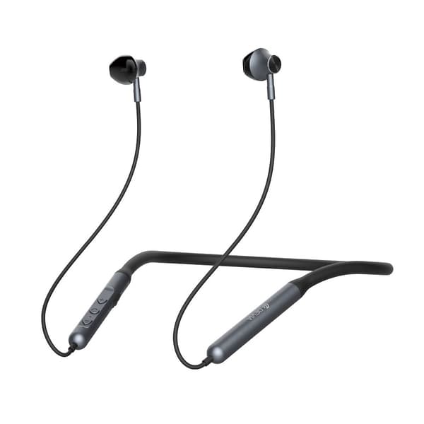 Bluetooth Smart Trådlös Handsfree Magnetic Neckband Devia Titanium grey