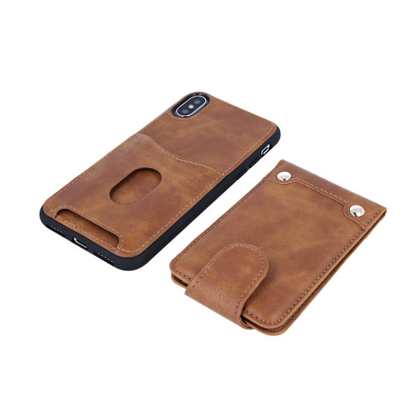 Samsung Galaxy S9 - Fickfodral Bakstycket - Brun Brun