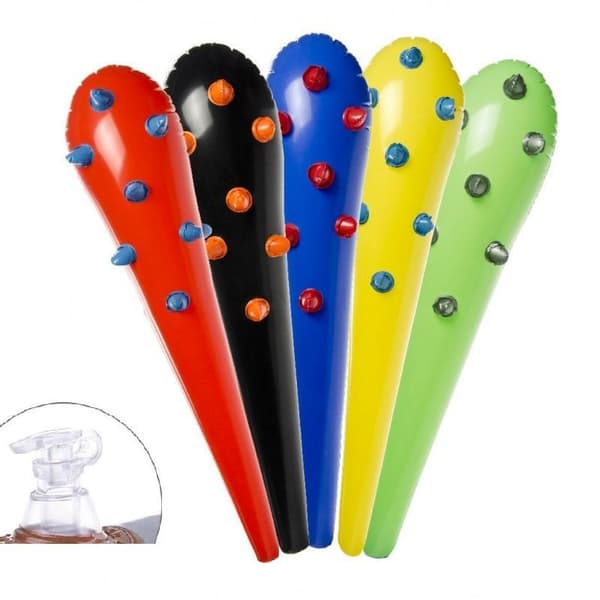 Uppblåsbart Caveman fladdermus Barnleksak 85cm Black