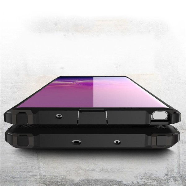 Samsung Galaxy Note 10 - Hybrid Armor Rugged Cover - Sort Black