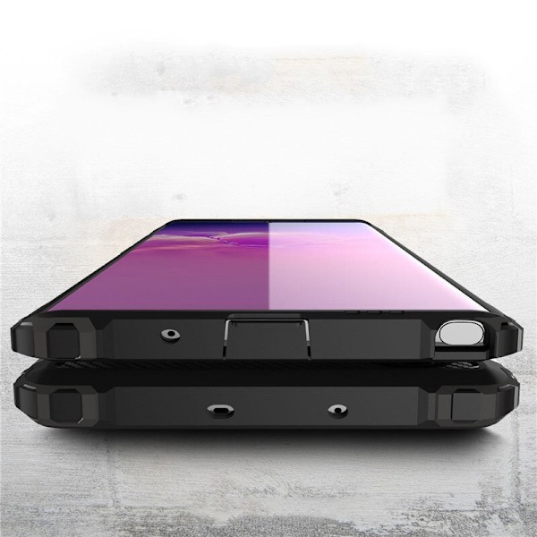 Samsung Galaxy Note 10 - Hybrid Armor Rugged Skal - Svart Svart