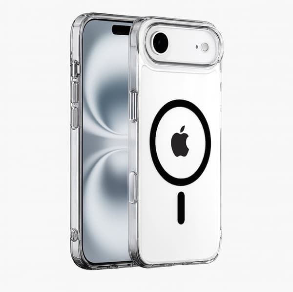 iPhone 17 Air - MagSafe Kompatibel Extra Stöttåligt Slim Skal Transparent