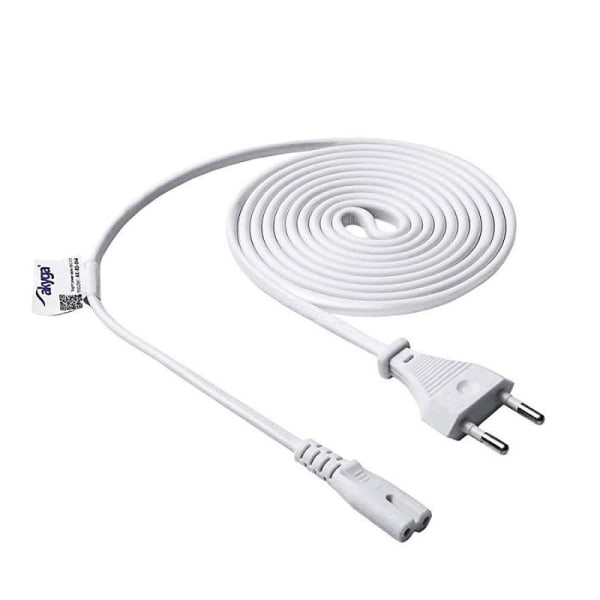 Universal Pro Series - strømkabel - Europlug til (IEC C7) - 1,5m White