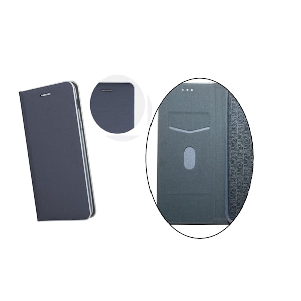 Huawei Y6 (2018) - Smart Venus Mobilplånbok - Marinblå Marine blue