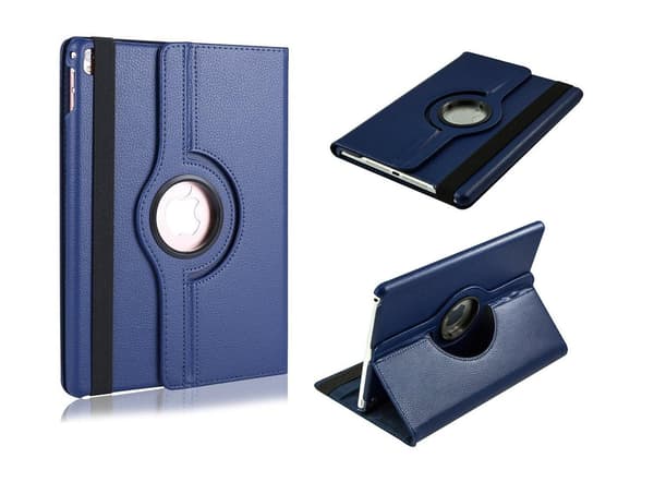 iPad Mini 4 - fodral Roterbar 360° - Blå Blue