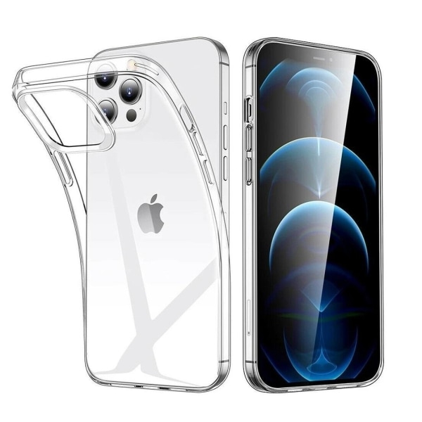 iPhone 15 Pro - Läpinäkyvä pehmeä kansi Transparent