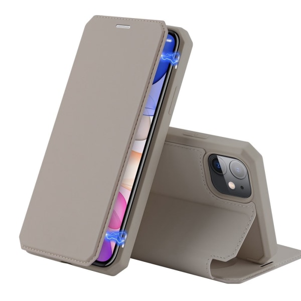 iPhone 11 Pro MAX -  Dux Skin X Bookcase Fodralplånbok - Guld Guld