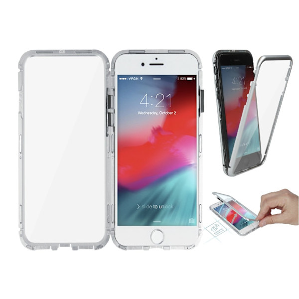 iPhone 11 Pro Max - Magnetiskt Fullglas 360/Bumper Fodral Transparent