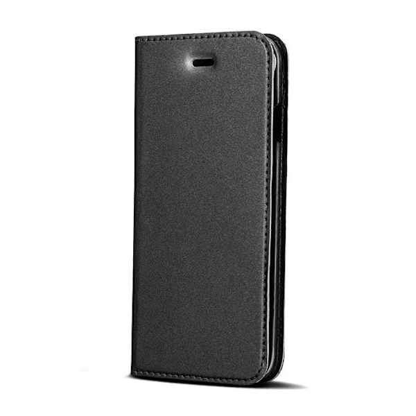HUAWEI Y6 II Smart Premium Toppkvalitet Mobilplånbok - Svart Black