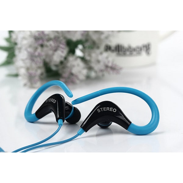 Actrail Stereo Sports-hovedtelefoner med mikrofonopkaldskontrol - blå Blue