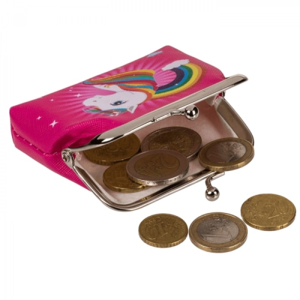 Frosne Disney Characters Penalhus med Unicorn Money Bag Multicolor