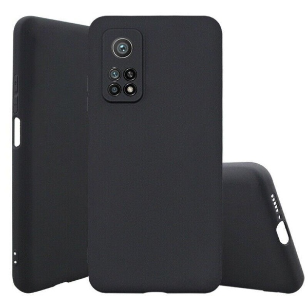 Xiaomi Mi 10T 5G / Mi 10T Pro 5G - Silicon TPU blødt cover - Sort Black