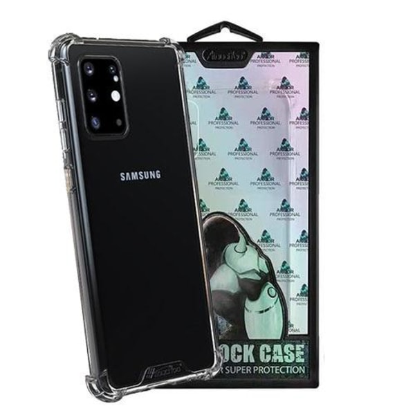 Samsung Galaxy S20 Ultra - Puskurin erittäin iskunkestävä pehmeä kansi Transparent