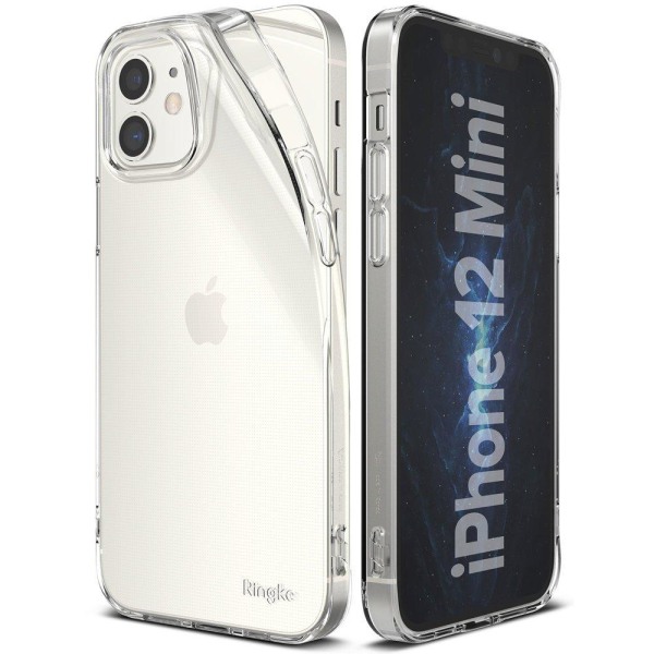 iPhone 12 Mini - Ringke Air Ultra-Thin Gel TPU -kuori - Läpinäkyvä Transparent