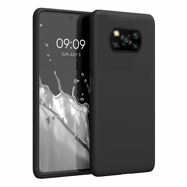 Xiaomi Poco X3 Pro / Poco X3 / X3 NFC -Matt TPU Mjuk Skal Svart Black