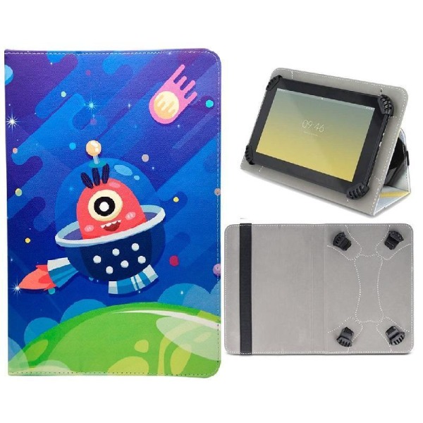 Universal Flip Case til 9-10,2" tabletter - UFO Multicolor