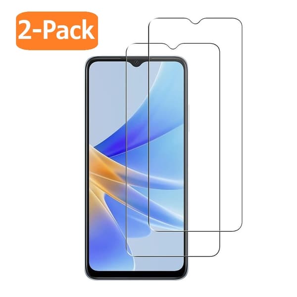 2-Pack Samsung Galaxy A41 - Härdat Glas Displayskydd Transparent