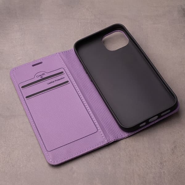 iPhone 16 Pro Max - Smart Caro Mobilplånbok Lila Lila