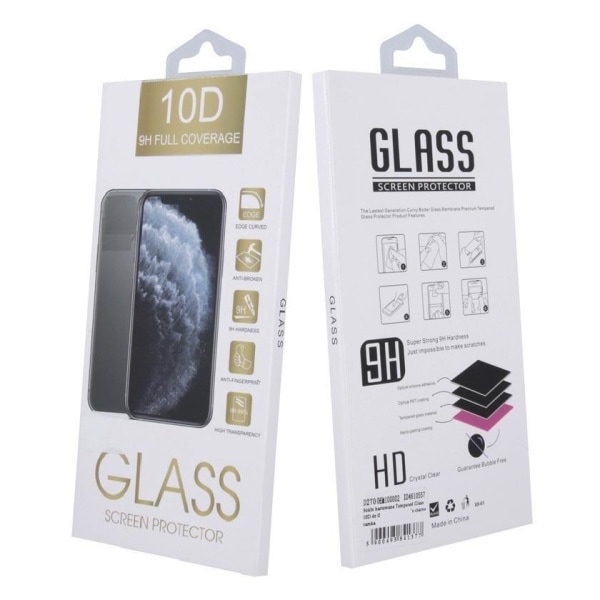 Motorola Moto G8 Power - 10D Helskärm Härdat Glas Transparent