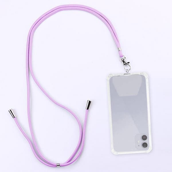 Universal Crossbody Nylon Patch Halsrem Snorreb til Mob Ice blue