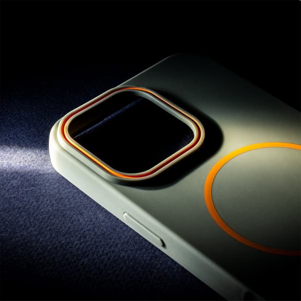 Loop Thin Mag skal För iPhone 15 - MagSafe med fingerhållare Grå Grey