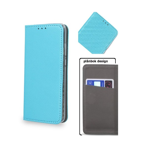 Samsung A6 (2018) - Smart Magnet Case -mobiililompakko - turkoosi Turquoise