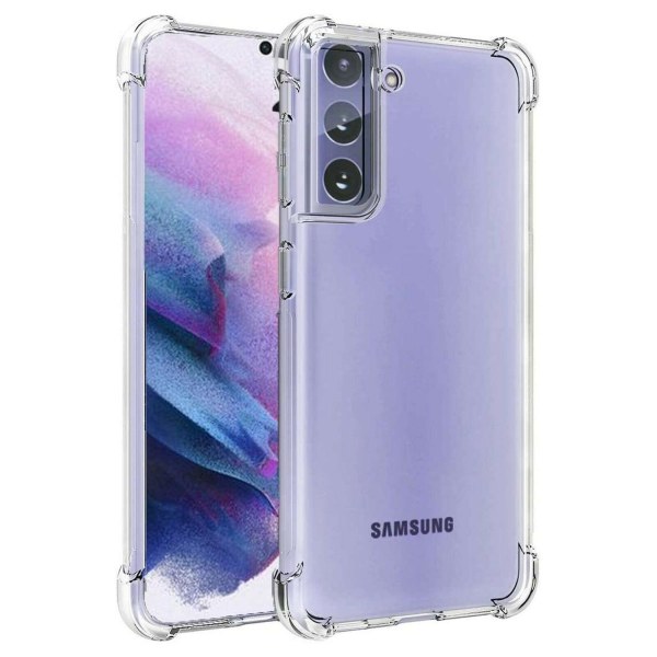 Samsung Galaxy S21 Plus 5G - Bumper Extra Stöttåligt Slim Skal Transparent