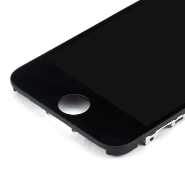 iPhone 5C LCD-skærm Digitizer erstatning Sort Black