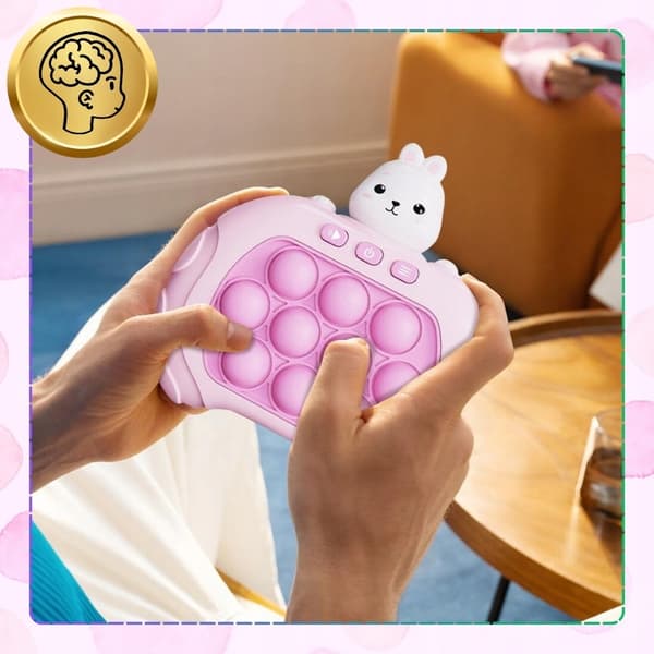 Maxlife bärbart minne och koncentrationsspel ljud / ljuseffekter - BUNNY Rosa