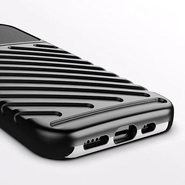 iPhone 13 Mini - Thunder Flexible Rugged Slim Skal  - Svart Svart