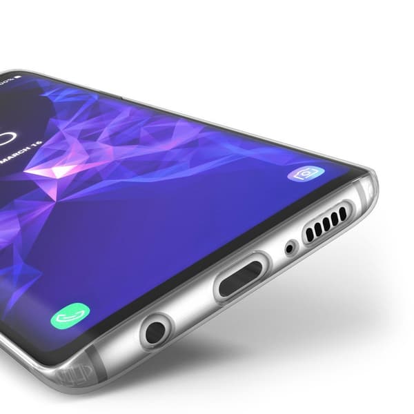 Samsung Galaxy S9 - Caseflex Elegant Skal -SvenskFlagga Blå