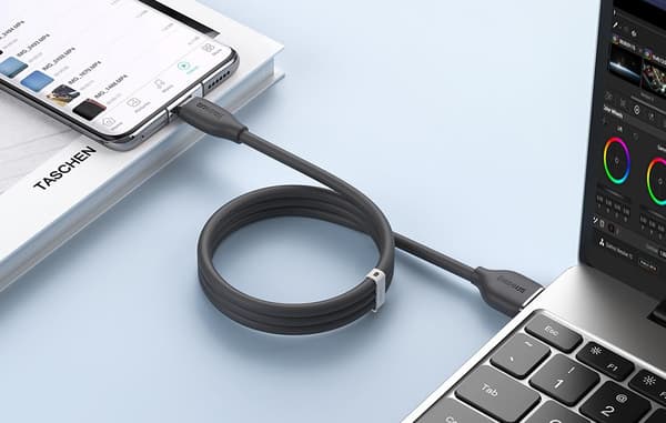 Baseus 100W USB-C Snabbladdning kabel laddning/dataöverföring Black