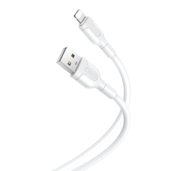 Lightning Laddkabel för iPhone – Snabbladdning & Dataöverföring 1m Vit multifärg
