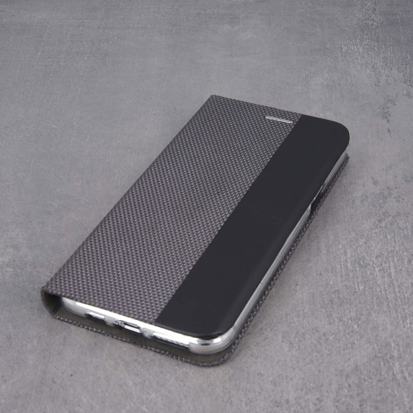 iPhone 11 Pro Max - Smart Senso Case Mobilpung - Grå / Sort Black