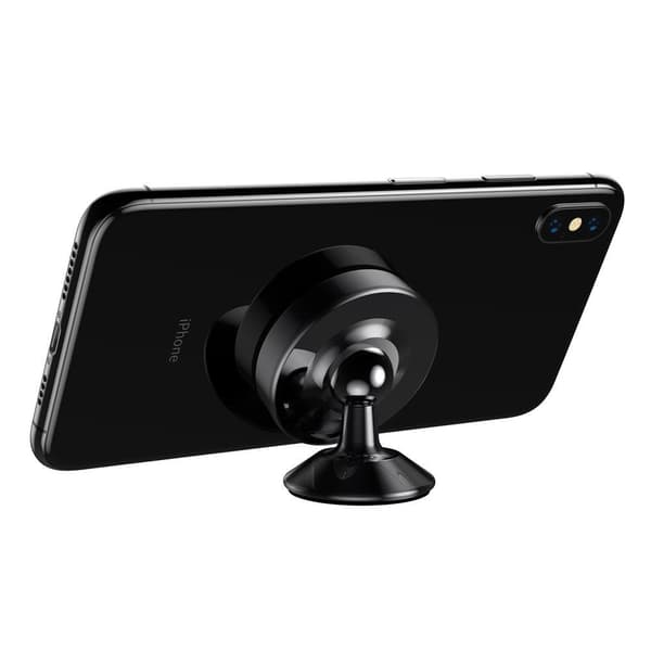 Magnetisk Mobilhållare 360° vridbar till Bil Universal - Silver Silver