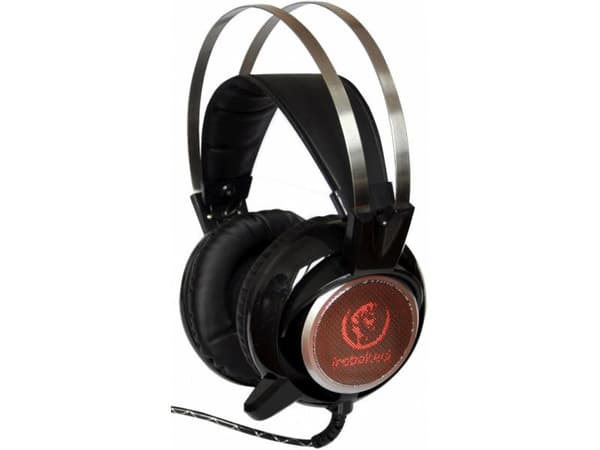 Spelhörlurar Rebeltec THUNDER Pro Gaming Headset Black