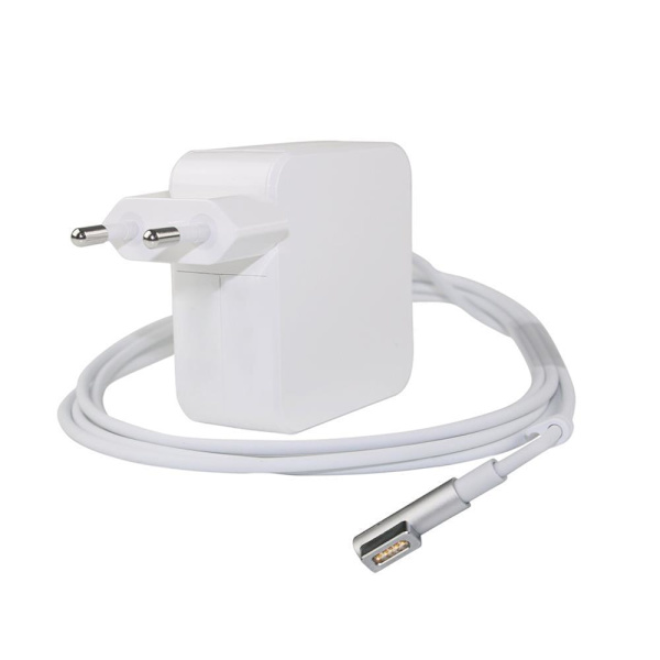 Laddare till Apple MacBook - Magsafe 60W (L-kontakt), 1.7m Vit