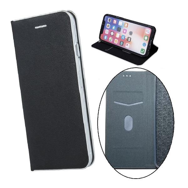 iPhone XS Max - Smart Venus Flip Case Mobilplånbok -Svart Black