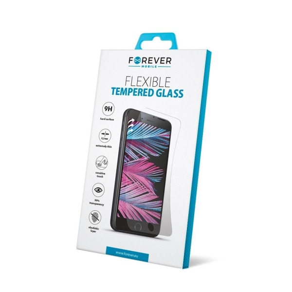 Motorola Moto G8 Power - Flexible helskärm Härdat Glas Transparent